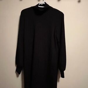Dynamite Elegant Black Knit Dress